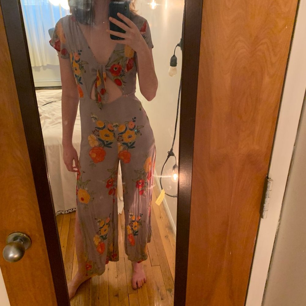 Woodstock Jumpsuit Side-Slit